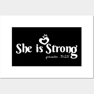 She is Strong Posters and Art